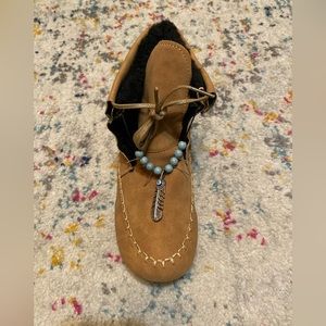 Cowhide Leather No Heal Bootie